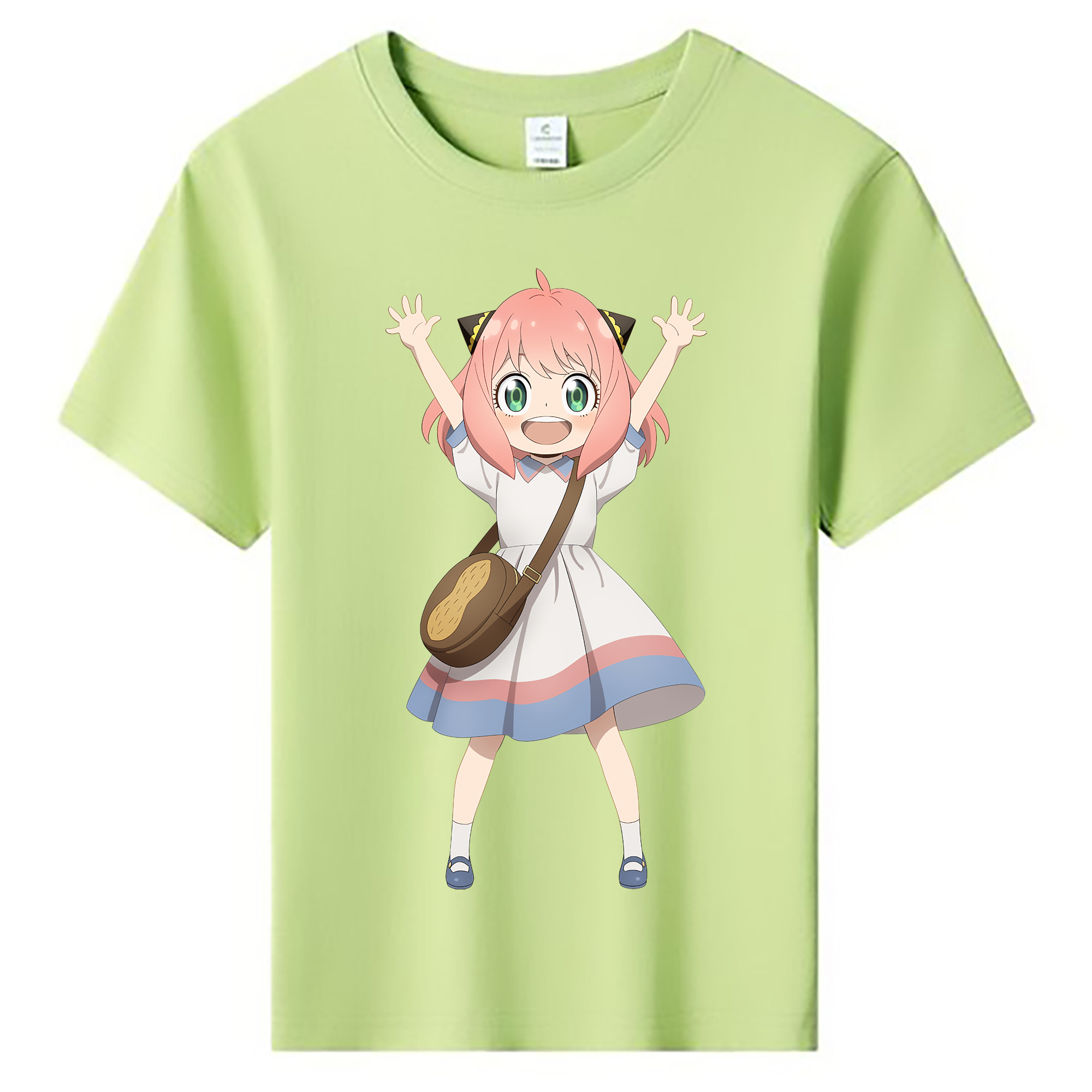 （画像用） SPY×FAMILY间谍家家酒 綿100％キッズTシャツ（フロントプリント）